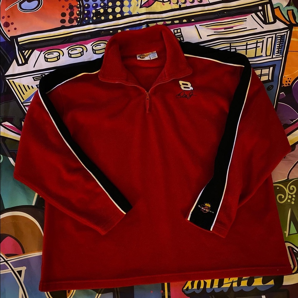 LIKE NEW! Dale Earnhardt Jr.  Quarter Zip